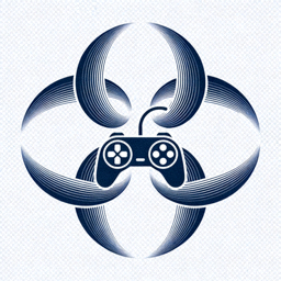 PG软件官方logo - 蓝色科技风格标识
